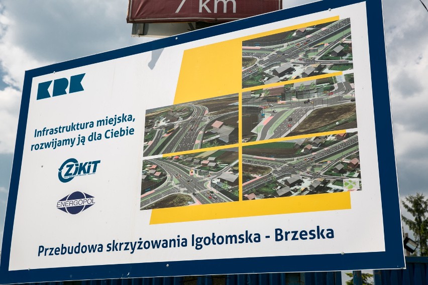 Koniec pierwszego etapu przebudowy "wylotówki" z Krakowa