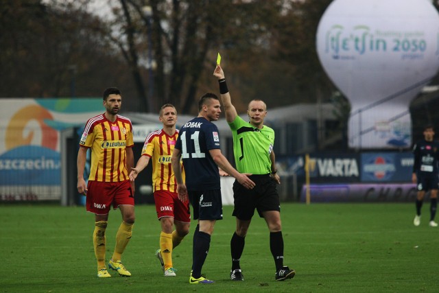 Marcin Robak z Piastem Gliwice rozegra swój setny mecz w ekstraklasie. Musi jednak uważać na żółte kartki.