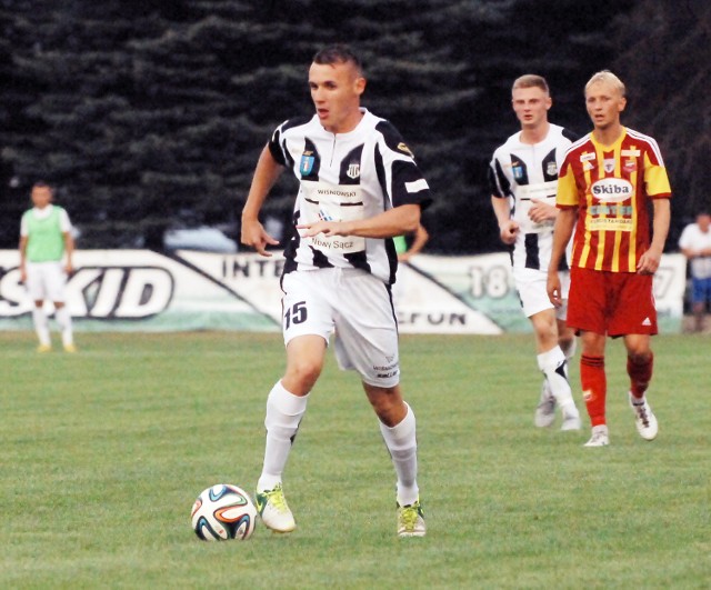 Sebastian Szczepański strzelił  ważnego dla Sandecji gola