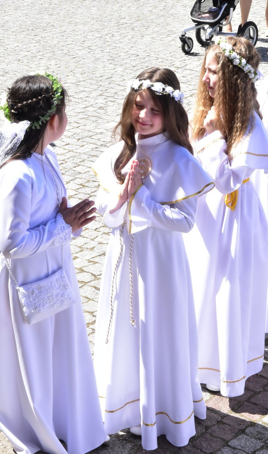 Pierwsza Komunia Święta w Olszewie-Borkach. 21.05.2023. Zdjęcia