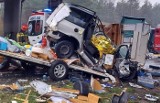Makabryczny wypadek na S1 w Mierzęcicach. Zginęło niemowlę i matka. 6 osób zostało rannych 