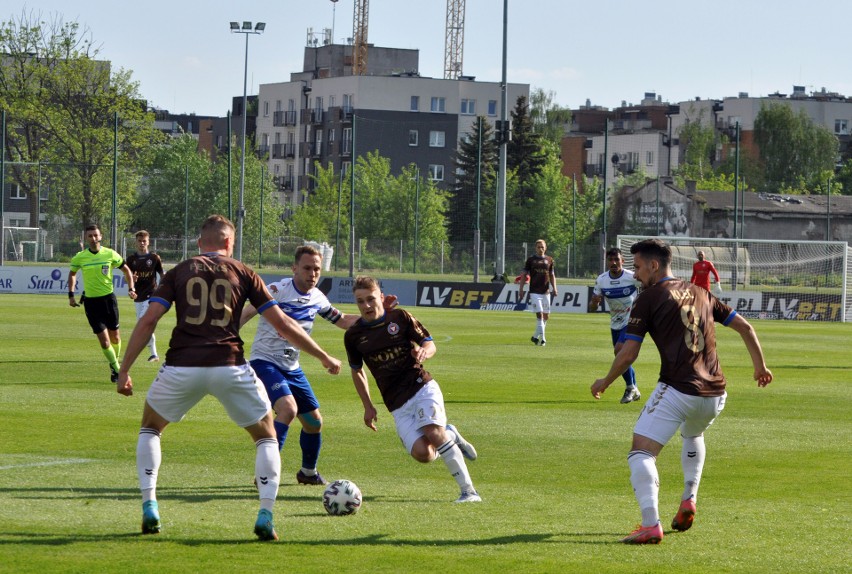 15.05.2022, Kraków: mecz Garbarnia - Wigry Suwałki