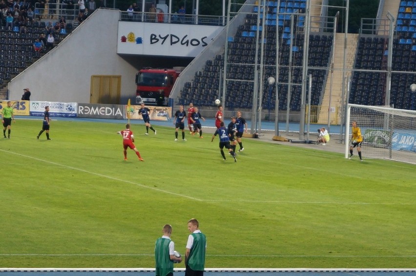 Zawisza Bydgoszcz - Kolejarz Stróże 2:0