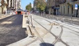 Tory na Piotrkowskiej w Łodzi gotowe, ale tramwaje pojadą jesienią 2015 roku