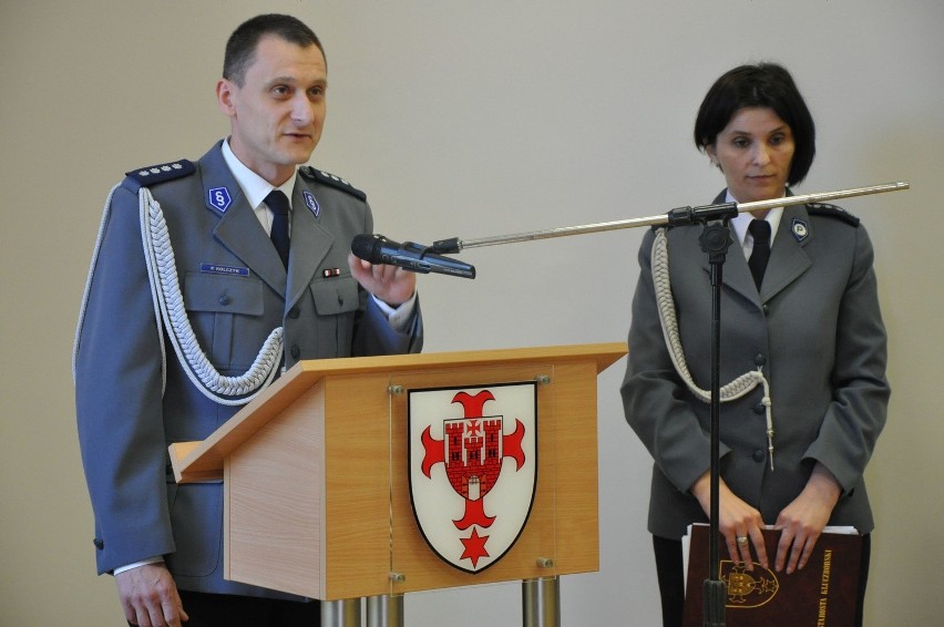 Święto Policji w komendzie powiatowej w Kluczborku z nowym...