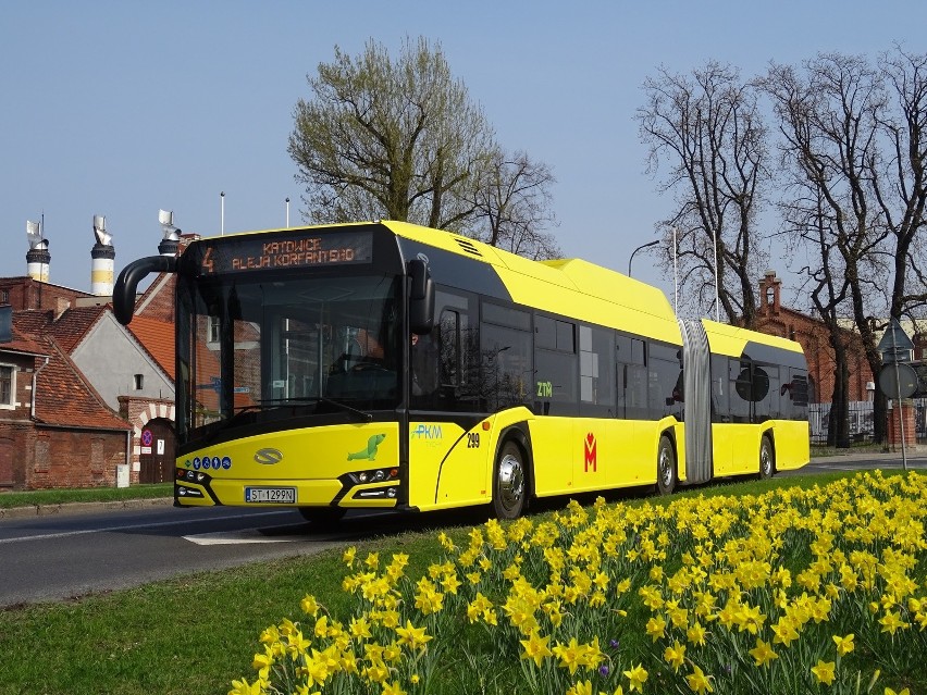 Pierwszy w Tychach autobus w barwach metropolii i...