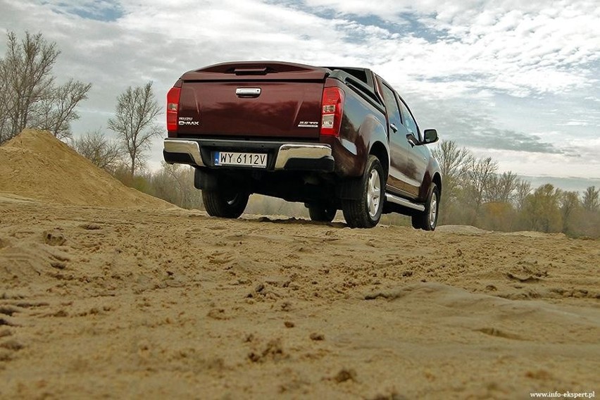 Isuzu D-Max 2.5D LSX, Fot: Dariusz Wołoszka, Info-Ekspert