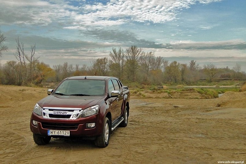 Isuzu D-Max 2.5D LSX, Fot: Dariusz Wołoszka, Info-Ekspert