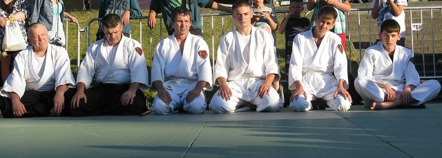 W czasie Dni Miastka odbył się pokaz aikido. 