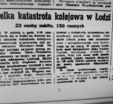 Katastrofa na dworcu Łódź Kaliska. Zginęło 21 osób, 150 było rannych [zdjęcia]