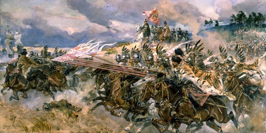 Bitwa pod Kircholmem na obrazie Wojciecha Kossaka