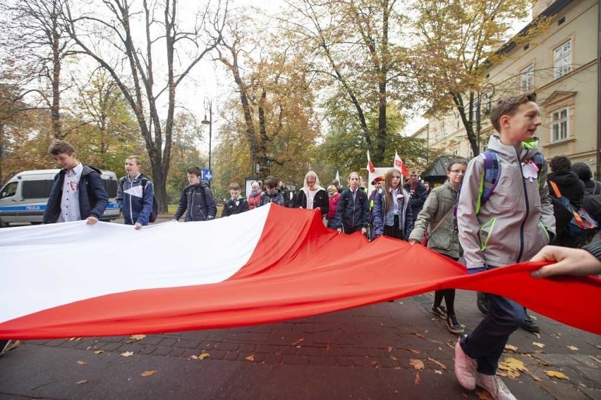 Tysiące uczniów zjechało do Krakowa [ZDJĘCIA]