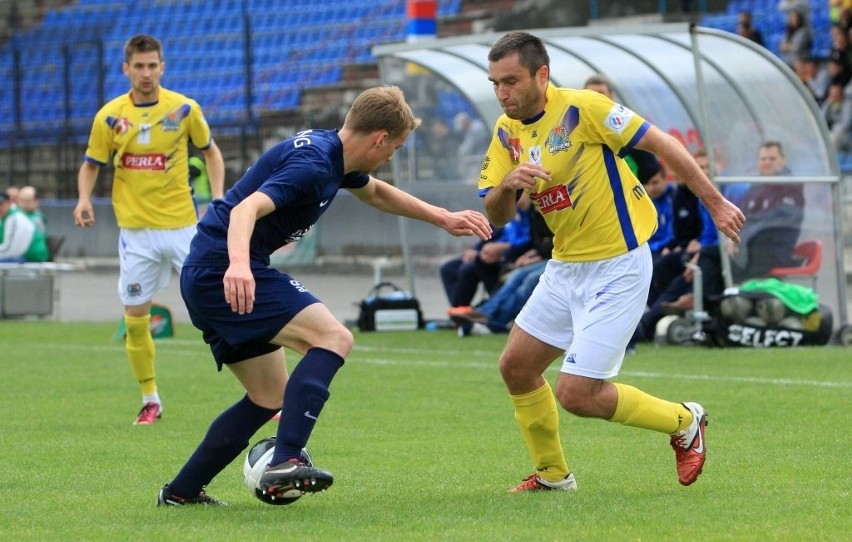 Piłka nożna: Motor Lublin wygrał 3:1 z Unią Tarnów (ZDJĘCIA)