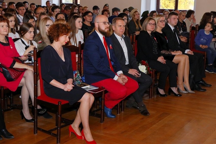 Andrzej Nowak-Arczewski z nagrodą Aleksandra Patkowskiego 