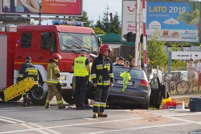 Prokuratura umorzyła śledztwo w sprawie wypadku na przejeździe kolejowym na ul. Grunwaldzkiej w Poznaniu