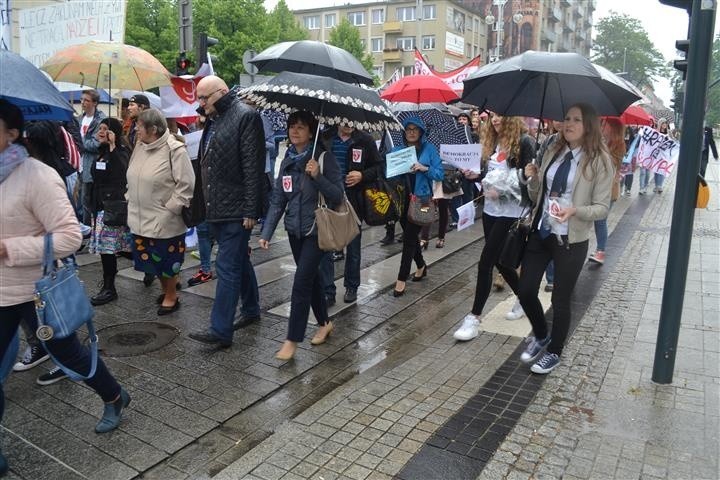 Częstochowa: Protest w obronie I Liceum Ogólnokształcącego...