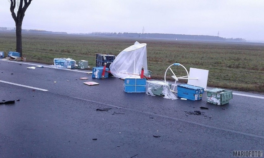 Tragiczny wypadek na drodze krajowej 94 pod Brzegiem.
