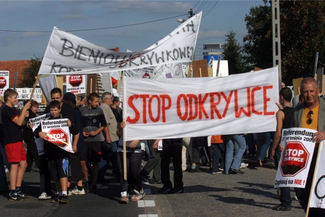 Ościsłowo: Nie chcą odkrywki pod oknami. Będą protestowali przed RDOŚ