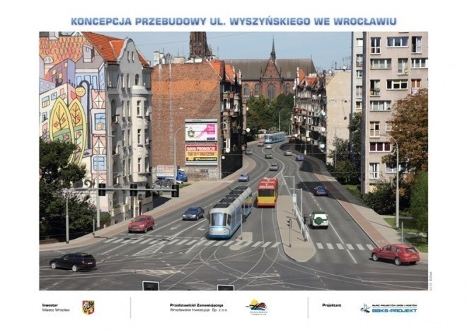 Wrocław: Remont Wyszyńskiego. Jest wreszcie przetarg (FILM, WIZUALIZACJE, TERMINY)