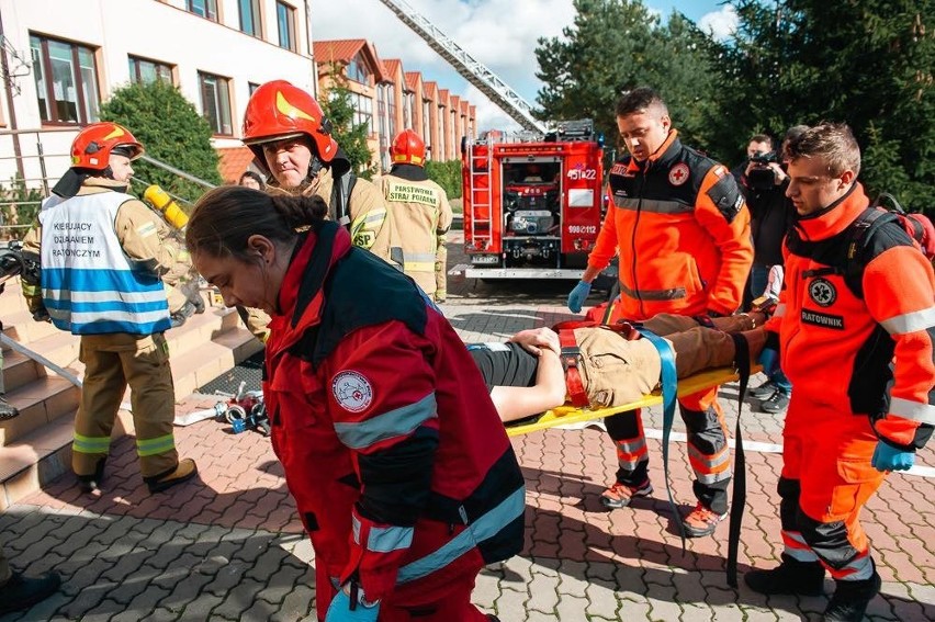 Ćwiczenia w Waśniowie. Więcej na kolejnych zdjęciach