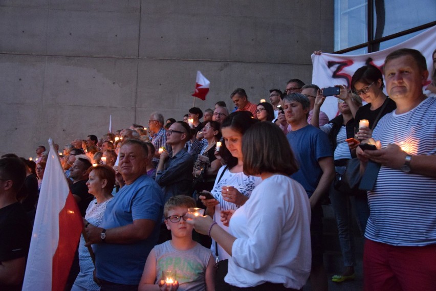 Czwartkowy protest przed Sądem Okręgowym w Katowicach