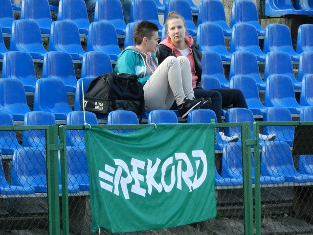 3. liga: Kibice na meczu Rekord Bielsko-Biała - Ruch Zdzieszowice 0:0