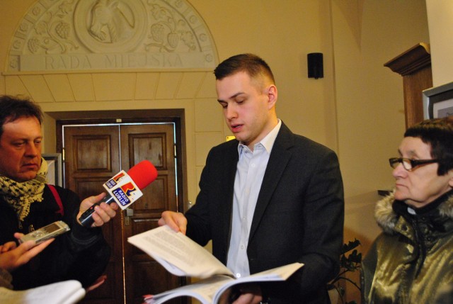Michał Kabaciński krytykował prezydenta Lublina za sposób działania w sprawie sortowni śmieci przy ul. Ciepłowniczej