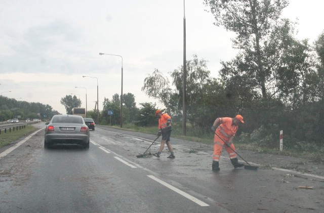 Skutki niedzielnej burzy nad regionem radomskim (26.06.16).