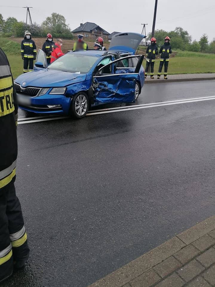 Dzisiaj (sobota) doszło do wypadku w Wołczy Małej na drodze...