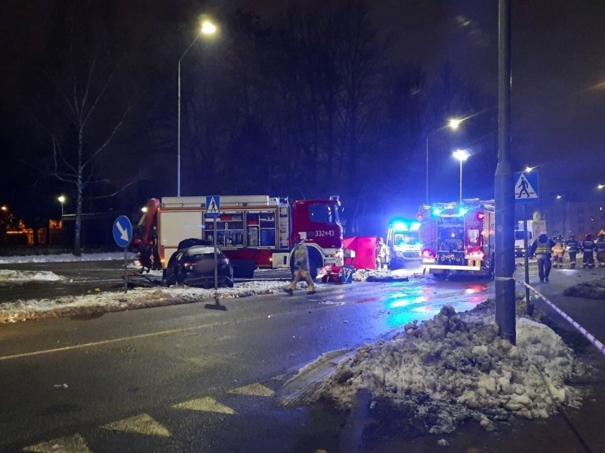 Śmiertelny wypadek na ul. Gnieźnieńskiej w Koszalinie