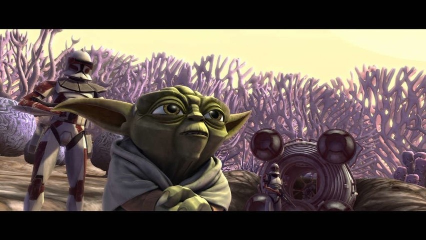 "Gwiezdne wojny: Wojny Klonów" ("Star Wars: The Clone Wars")...