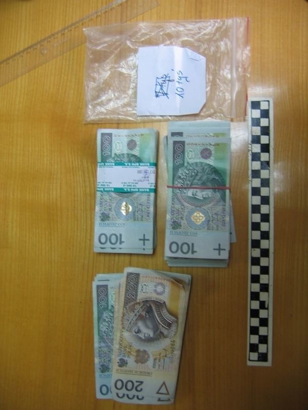 W mieszkaniu 19-latka policjanci znaleźli - jak mówią - kradzione 49600 złotych