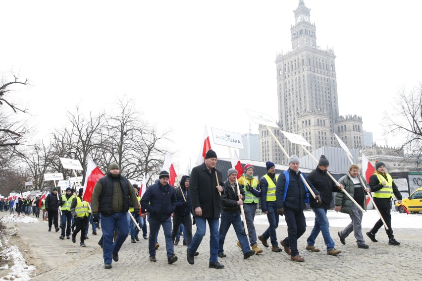 Protest rolników w Warszawie. Oblężenie stolicy