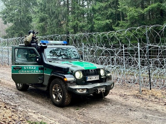 Straż Graniczna patroluje granicą polsko-białoruską