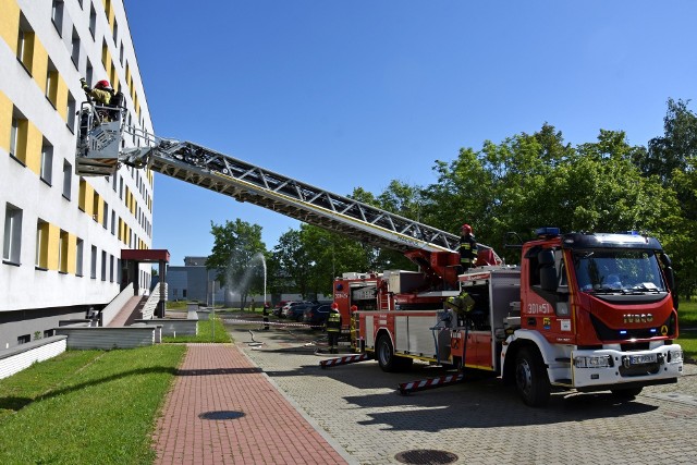 Strażacki Dzień Dziecka w Uniwersyteckim Centrum Klinicznym w Katowicach