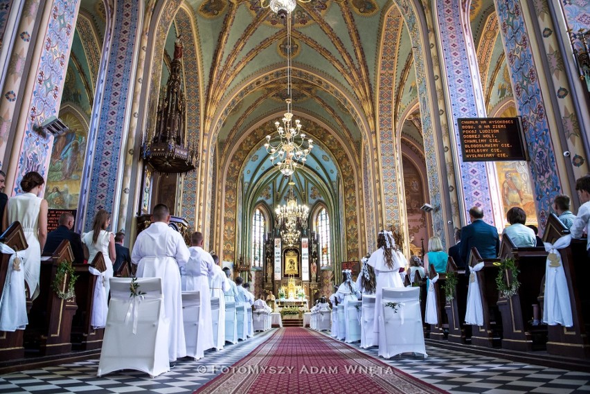 Pierwsza Komunia Święta w Myszyńcu, 28.06.2020