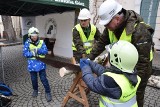 ZIELONA GÓRA. Akcja Eko Choinka 2020! Najmłodsi piłowali, rąbali i poznawali leśny świat [GALERIA] [WIDEO]