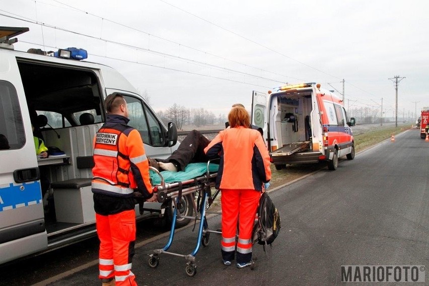 Do wypadku doszło dziś rano na ul. Polnej w Opolu.