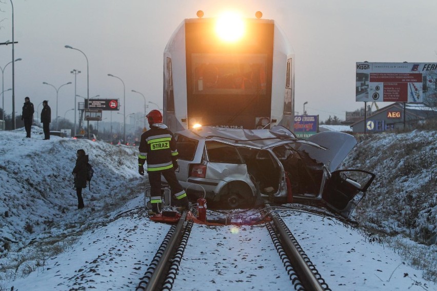 Tragedia na przejeździe kolejowym przy ul. Warszawskiej w...