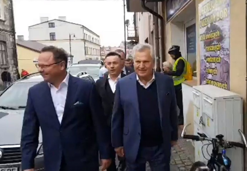 Prezydent Kwaśniewski w Końskich. Mówił o kobietach, miłości i… podwyższonym ciśnieniu 