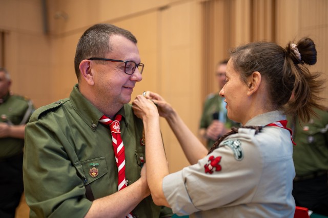 Harcmistrz Arkadiusz Szostak nowym komendantem Chorągwi Kieleckiej Związku Harcerstwa Polskiego.