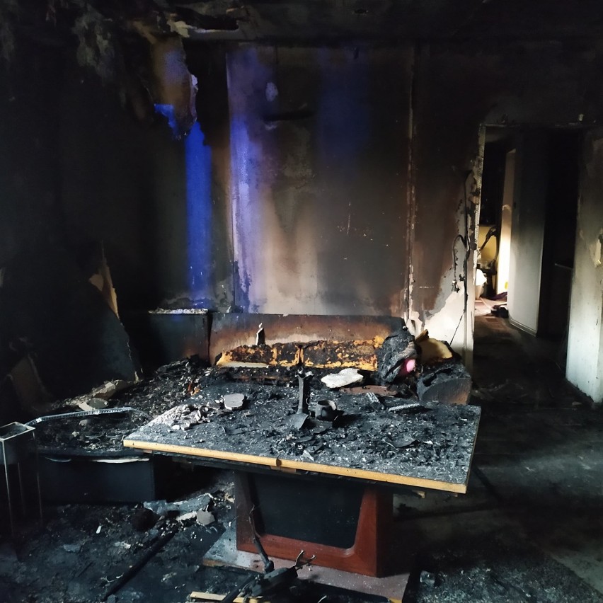 Pożar w Wyszkowie, w domu przy Białostockiej, 10.05.2022. Są ofiary śmiertelne