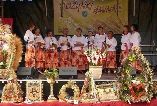 Gmina Mogilno. Mieszkańcy w Chabsku dziękowali za plony 