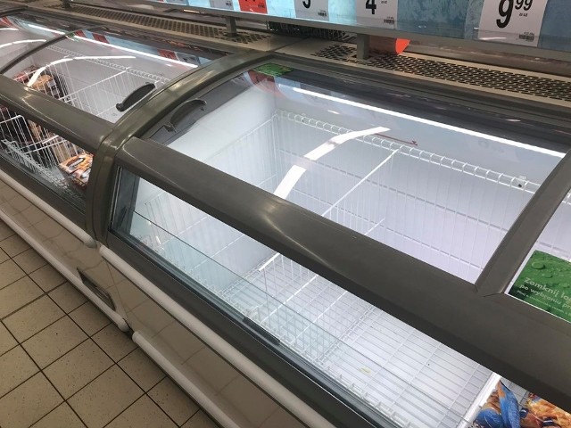 Tak wyglądała sytuacja w jednym z sądeckich marketów