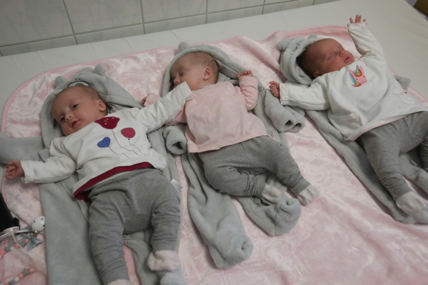W Szpitalu Miejskim w Rzeszowie urodziły się trojaczki. Przed dziewczynkami pierwsze Święta Bożego Narodzenia