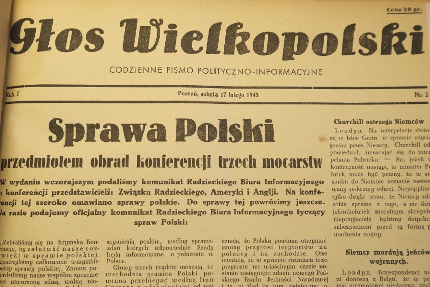 Archiwalne wydania „Głosu Wielkopolskiego” dostępne są w...