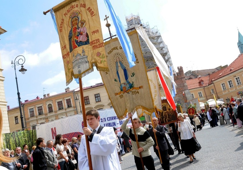 Boże Ciało w Lublinie: Abp Budzik wspominał wizytę w Rzymie