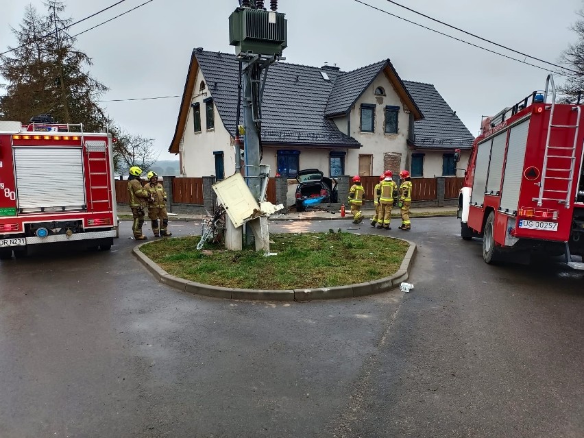 Do niebezpiecznego wypadku w miejscowości Bobrowo w powiecie...