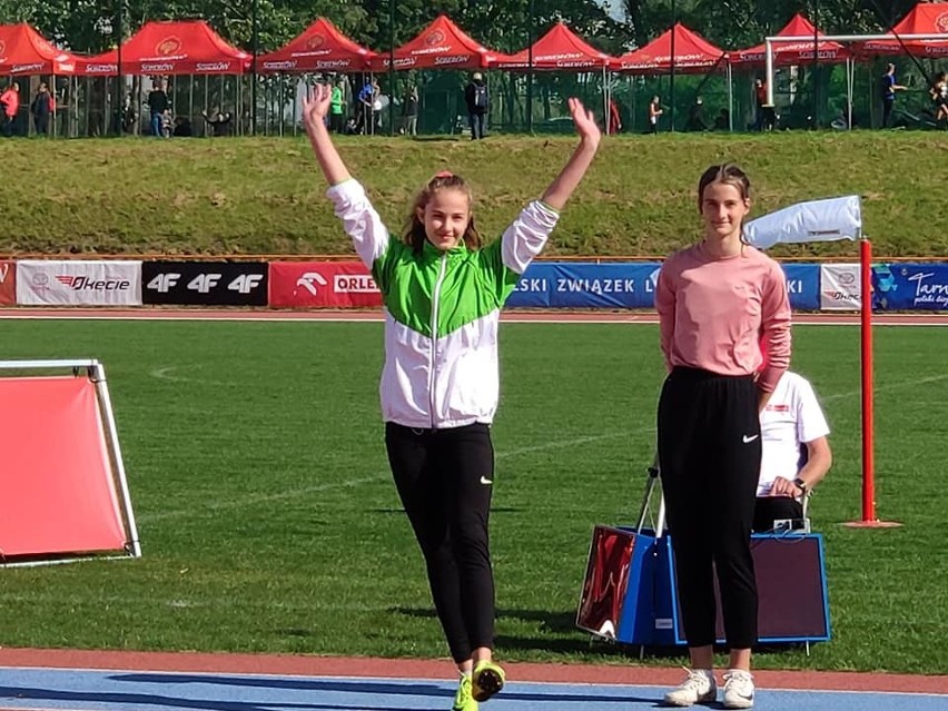 Mistrzostwa Polski Młodzików w lekkiej atletyce. Dwa brązowe medale zdobyli nasi reprezentanci