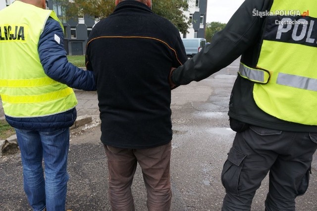 Mężczyzna zatrzymał się dopiero po oddaniu przez policjantów drugiego strzału ostrzegawczego